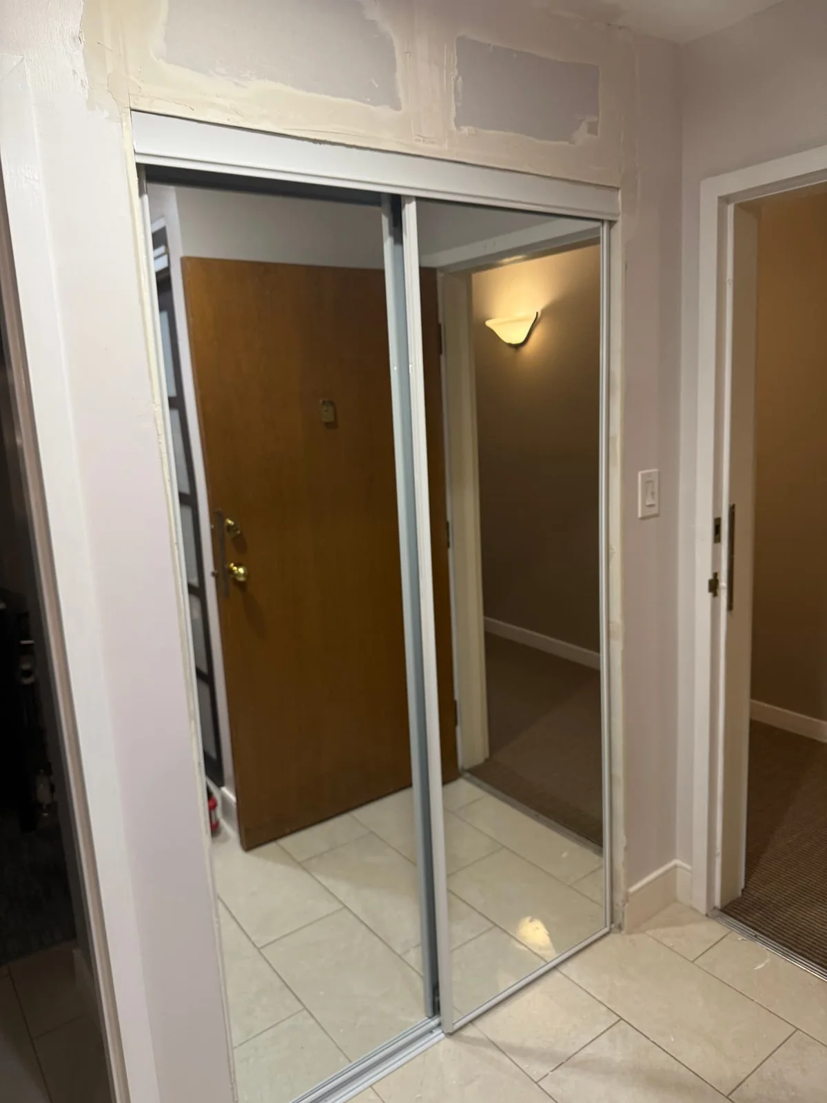 Closet door remodeling and installation by Makto Services